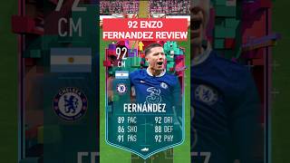 92 Level Up ENZO FERNANDEZ is CRACKED in Fifa 23 #shorts #short #fifa23