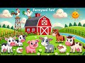 Animal Song | Nursery Rhymes For Babies + Animal Learning For Toddlers