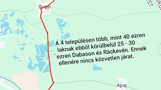 Új buszjárat Dabas és Ráckeve között