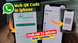 whatsapp web in iphone | how to use one whatsapp in two phones | whatsapp new update in iphone