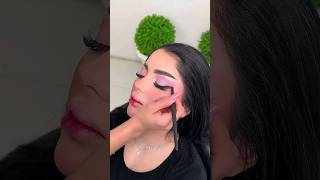step by step Glam party makeup tutorial 🔥💯🤩 #shorts #makeup #makeuptutorial #learningwithnk #viral