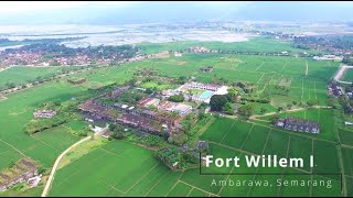 Benteng Pendem Fort Willem I, Ambarawa   - Aerial Drone View