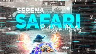 Serena Safari Best Beat Sync Edit Pubg Mobile Montage___Road to 500___HYPER HARSH GAMING