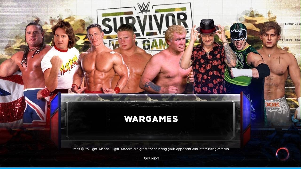 WWE 2K23 WAR GAMES - YouTube