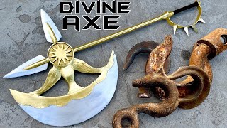 Forge a DIVINE AXE RHITTA out of Rusted Iron HOOK - The Seven Deadly Sins
