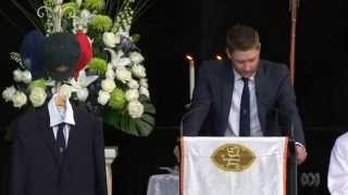 Michael Clarke's eulogy for Phillip Hughes