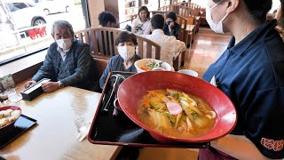 So Many Orders! Super Busy Franchise Udon Restaurant in Kansai! Fast Food in Japan