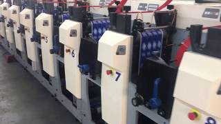 MPS EF330 - 10 Colour Flexographic Label Press