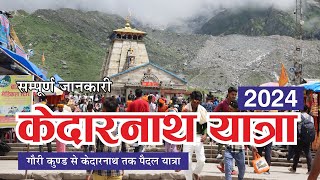 गौरीकुंड से केदारनाथ पैदल यात्रा || kedarnath yatra 2024 Esp 02 @TheTravelSeasons #kedarnathyatra