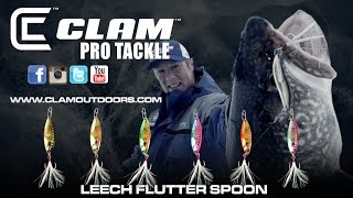 Best Ice Fishing Spoon!  The Leech Flutter Spoon