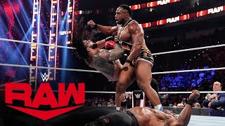 Big E vs. Roman Reigns vs. Bobby Lashley: Raw, Sept. 20, 2021