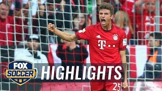 Muller gives Bayern Munich early 1-0 lead against BVB - 2015–16 Bundesliga Highlights