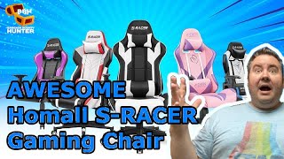 Homall S-RACER Gaming Chair | Unboxing, Set-up, Test \u0026 Review | Amazon Buys