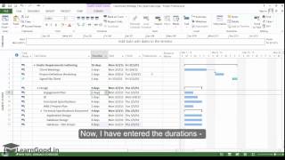 Microsoft Project Tutorial: Auto Scheduled Tasks - Part 11 of 55