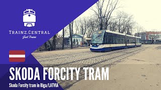 Skoda ForCity Riga Tram