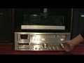 Vtg LENOXX SOUND SOLID STATE AM-FM STEREO RECEIVER 8 TRACK CASSETTE DECK SL-700