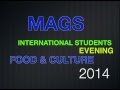 MAGS International Food and Culture Night 2014