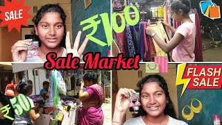 Exploring Kharagpur's Sale Market 🛍️ | Street Shopping 🛒