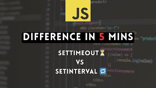 🧠 JavaScript setTimeOut and setInterval Explained in Hindi