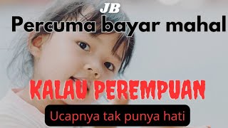 Apa salah kalau perempuan || JOVI BERCERITA #novelromantis #ceritarumahtangga