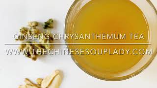 Chrysanthemum and Ginseng Tea