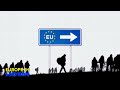 How has irregular migration to the EU changed in 2025?