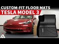 Tesla Model 3 2022-2023 All-Weather Floor Mats Installation & Review | Lasfit liners