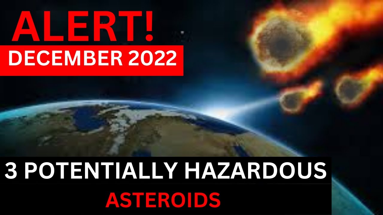 NASA Warns Of 3 Potentially Hazardous Asteroids Approaching Earth In ...