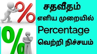 Percentage |சதவீதம் |எளிய முறை |