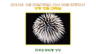 2021년 5월 23일 성령 강림 대축일 10시 30분 교중미사