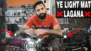 Handle light lagane ka nuksaan?? 😠 | handle light | NCR Motorcycles