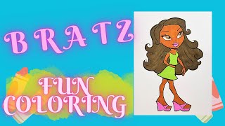 Bratz Fun Coloring with ColorPlay Tv