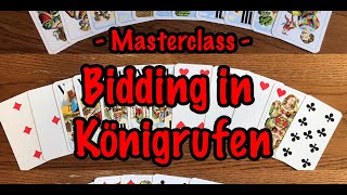 Masterclass - Bidding in Königrufen Tarock