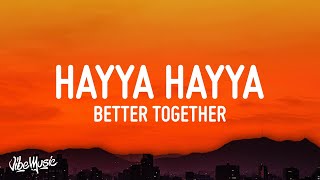 Hayya Hayya Better Together Lyrics FIFA World Cup 2022 Trinidad Cardona Davido Aisha