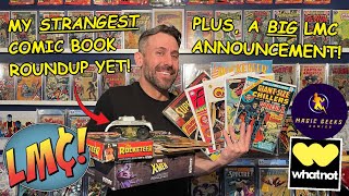 My Strangest Comic Book Roundup Ever! PLUS…  a BIG Lunch Money Comics Announceme