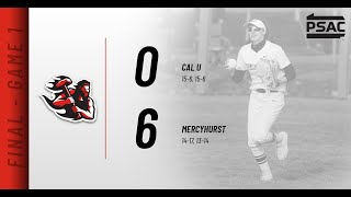 Highlights of Cal U vs. Mercyhurst / Game 1 (April 27, 2021)