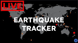 🌎 LIVE Earthquake Tracker Worldwide 24/7 News