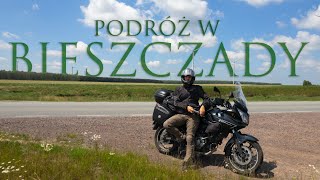 Motocyklowa podróż w Bieszczady - Dzień 1/3 - Trasa Białystok - Solina (Camp Jawor)  - DL650