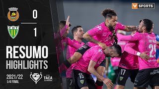 Highlights | Resumo: Rio Ave 0-1 Tondela (Taça de Portugal 21/22)