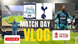 PRESTON NORTH END V TOTTENHAM HOTSPUR | spurs score 3, son on fire and pitch INVADERS | 28.1.2023