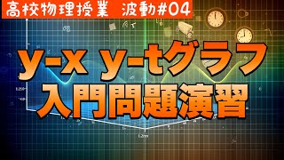 波のグラフ変換マスターへの道！y-x図とy-t図の書き換えチャレンジ【波動04】＜物理基礎範囲＞