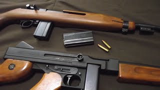 モデルガン発火タナカM1カービンをフルオートで