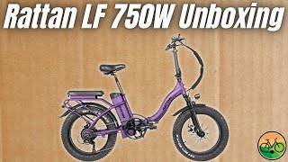 Rattan LF 750W Fat Tire Folding Ebike LIVE Unboxing and Ask Me Anything