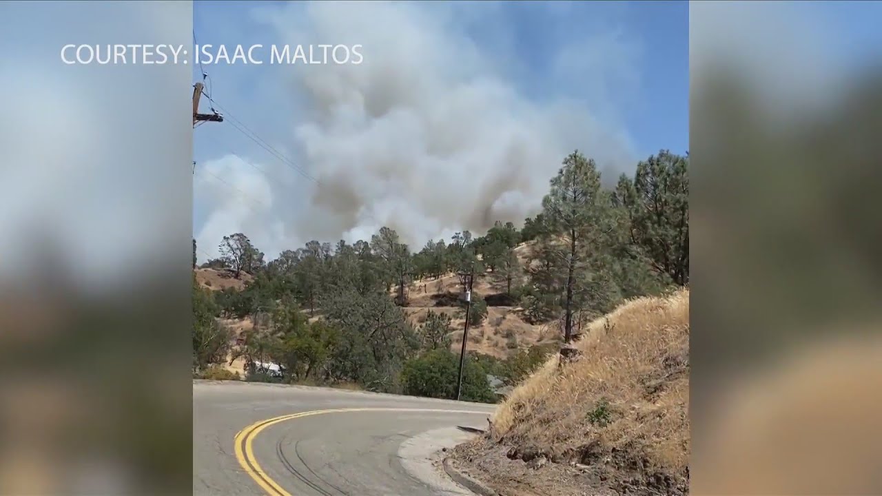 Firefighters Making Good Progress Containing Wildfire Near Millerton ...