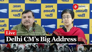 LIVE: Delhi CM Atishi and Sanjay Singh Hold Key Press Conference | AAP | Congress | BJP