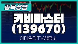 키네마스터(139670) - 종목상담 김현구 멘토 (20240420)