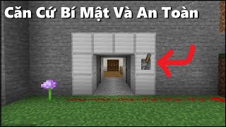 ✔ CĂN CỨ  Trên Núi BÍ MẬT Và AN TOÀN Nhất Trong Minecraft