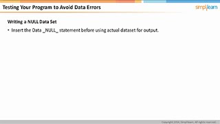 Logical Programming Tutorial | SAS Tutorial For Beginners | SAS Base Programming | Simplilearn