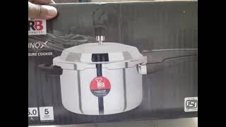 Unboxing of Renberg (BERGNER) Pressure Cooker _ Triply Steel _ 5 litre