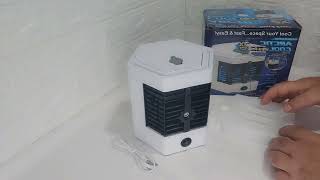 Arctic Cool Ultra Pro New and Improved !!  Mίνι Air Condition - Ιονιστής με υδρονέφωση